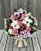 Букет цветов из: Альстромерии, Гвоздики, Розы и Хризантемы в Варнавино