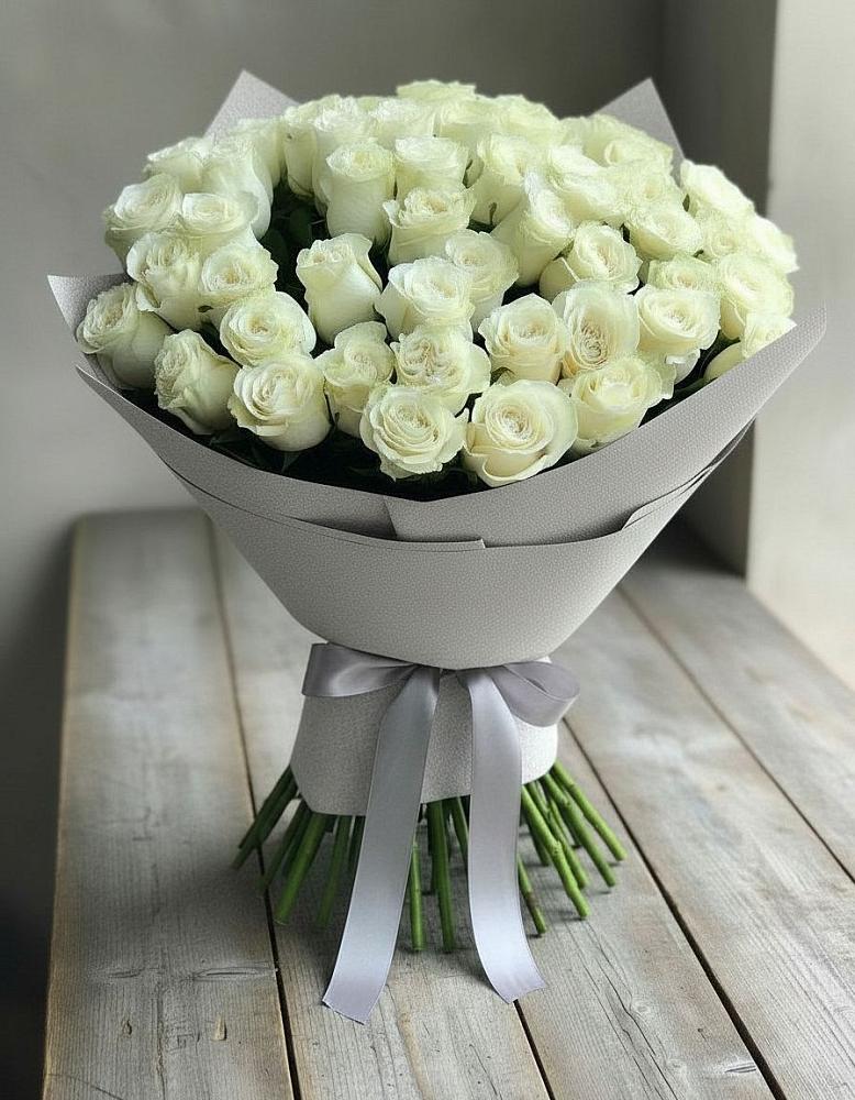 Букет 35 Белых роз в Варнавино