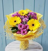 Букет цветов из:  Хризантемы и Герберы в Варнавино