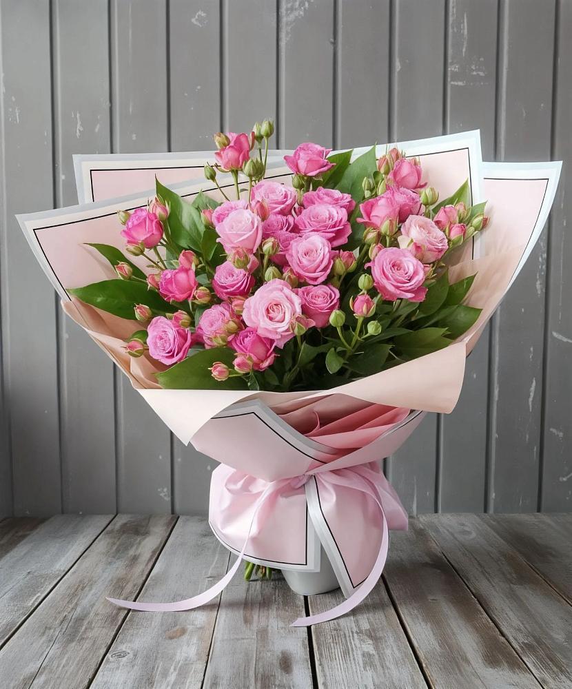 Букет Розовый кустик в Варнавино