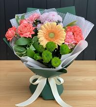 Букет цветов из:  Гвоздики, Розы, Герберы и Хризантемы #REPLACE_PRED# Варнавино