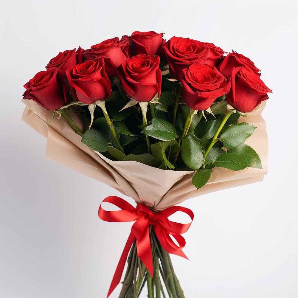 Букет 11 Красных роз Эдлесс Лав в Варнавино