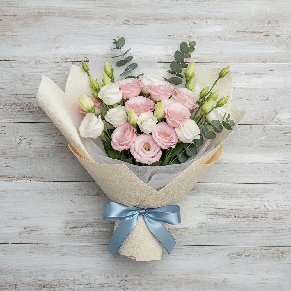 Букет цветов из: Лизиантусы в Варнавино